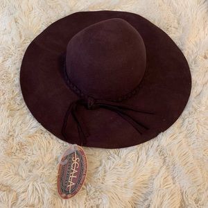 Scala Dark Purple Floppy Hat